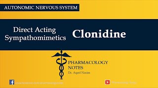 Direct acting sympathomimetics clonidine clonidine [upl. by Tenaj572]