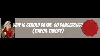 ASOIAF Theories Why is Gerold Dayne so dangerous [upl. by Gredel]