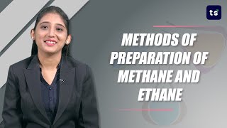 Methods of Preparation of Methane and Ethane  Chemistry  Laboratory preparation  Methane [upl. by Ellerehc207]