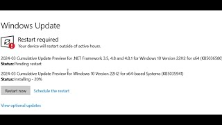 Fix Update KB5035845KB5036450 Not Installing In Windows 10 Version 22H221H2 [upl. by Ytsur88]