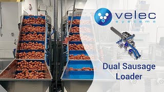 Dual Sausage Loader  Velec Systems [upl. by Russo]