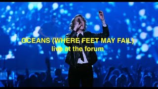 Oceans Where Feet May Fail  Hillsong Movie Let Hope Rise  Live at The Forum [upl. by Vachell]