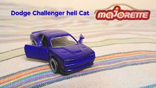 MAJORETTE  DODGE CHALLENGER HELL CAT  MAJORETTE INDIA COLLECTION  MAJORETTE CARS [upl. by Noevad]