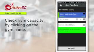 ActiveSG  Buy Gym Pass [upl. by Alien]