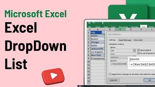 Excel Dropdown List MicroSoft Excel [upl. by Inattyrb]