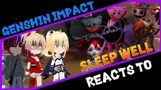 Genshin impact reacts to SLEEP WELL  Neon1094 [upl. by Ferreby521]