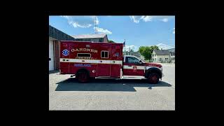 Gardner MA  Horton  Ford F550 Type I Ambulance [upl. by Einnaj197]