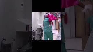 WHOLESOME  surgeon carries pediatric patients into surgery like superheroes [upl. by Halil253]