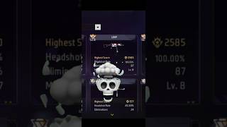 W T F 100 HEDSHOT RATE IN UMP freefire foryou foryoupage [upl. by Ilyk]