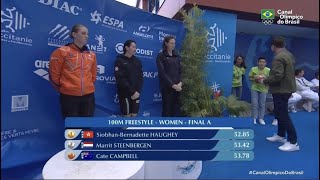 Mare Nostrum Canet en Roussillon 2023 Womens 100m Freestyle Final A Siobhan Haughey 何詩蓓🥇5285 [upl. by Nyleek]