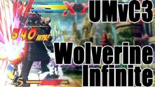 UMvC3 Wolverine Infinite Combo [upl. by Notterb]