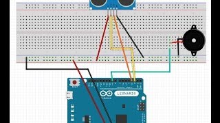 6 Jak wykonać ultradźwiękowy czujnik zbliżeniowy na Arduino [upl. by Reeba]