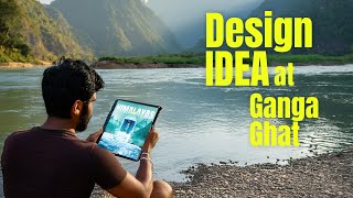 DEHRADUNS BEST Kept Secret Live Thinking Design at Ganga River Bank [upl. by Laynad]