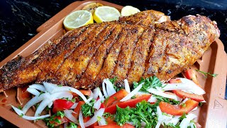 Tasty Oven Grilled Red Snapper Recipe [upl. by Sihunn]