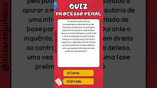 Processo Penal [upl. by Enyawed]