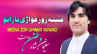 Meena Zor Ghwari Yarano  Suleman Shah Watan Dost Pashto Song 2024  Pashto Tappy 2024  HD Video [upl. by Nailimixam]