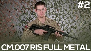 Cyma CM007 RIS Full Metal  Airsoft Replica Unboxing PL [upl. by Essa]