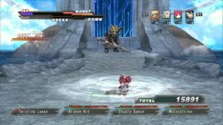 Cross Edge PS3 True End Part 31  Boss Bourd [upl. by Odlavu]