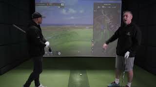 Lofoten golf course review using Trackman [upl. by Joelle660]