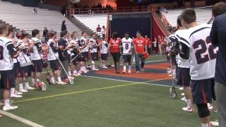 Mens Lacrosse Senior Day Ceremony [upl. by Madonna838]