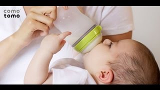 Comotomo Natural Feel Baby Bottle Review [upl. by Fording272]