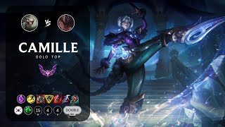 Camille Top vs Malphite  KR Master Patch 147 [upl. by Arted]