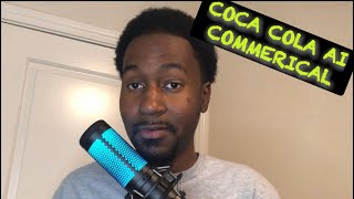 ASMR Coca Cola AI Generated Commercial Controversy [upl. by Ycnaffit617]