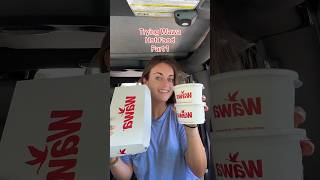 Trying Wawa Hot Food ❤️🪿Part 1wawa wawarun wawafood wawafoodreview wawaorder wawagasstation [upl. by Arvo]