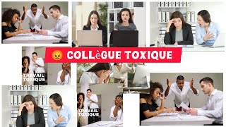 COMMENT SURVIVRE À DES COLLÈGUES TOXIQUES AU TRAVAIL  💼 Premiere partie travail france humour [upl. by Htebsle]