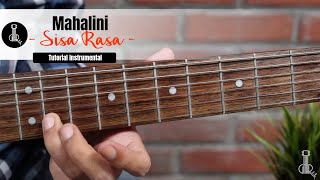 Tutorial Instrumental Gitar MAHALINI  SISA RASA  gitarulik TUTORIAL [upl. by Aihseyk683]