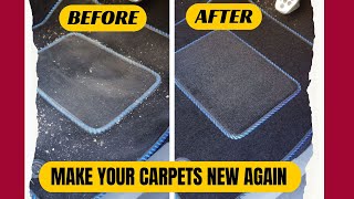 How to Clean Car Carpet Stains In Just 5 Minutes [upl. by Jeminah]