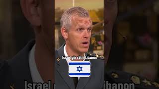 Överstelöjtnant Anders Ekholm försvarar Israel [upl. by Tan]