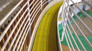 Roller Slide At Japanese Playground [upl. by Ahsemit]