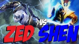 SHEN VS ZED  BATALHA DE RAP 1 [upl. by Dearden]