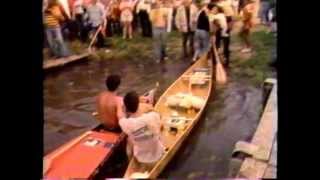 1979 AuSable River Canoe Marathon on Sports Afield [upl. by Rog]