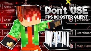 The SCAM Behind FPS BOOSTER Clients in MCPE [upl. by Pacien]