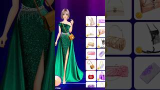 fashion related short video  barbie doll fashion dressup shorts [upl. by Tani75]