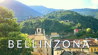 Bellinzona Switzerland  The city of three magnificent castles [upl. by Uolyram]