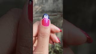 Cute and beautiful thumb nailart 💅🏻 using dotting tools nailart shorts [upl. by Islaen]