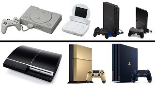 All PlayStation Console Generations Unboxing 19942019 PS1 PS2 PS3 PS4 [upl. by Julissa]