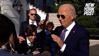 Biden slammed over horrendous ‘I’m doing 911’ gaffe during NYC visit ‘YIKES’ [upl. by Hsemin]