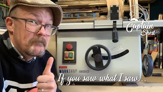 Axminster AW254 table saw deep dive [upl. by Ydiarf]