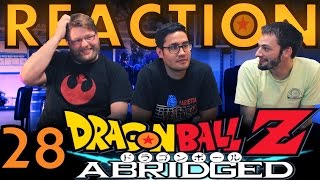 TFS DragonBall Z Abridged REACTION Episode 28 [upl. by Nedearb]