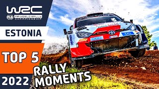 Top 5 Stories to Explain how WRC Rally Estonia 2022 was won [upl. by Lenehc229]