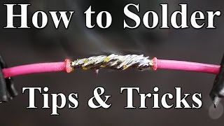 How to Solder Wires Together Best tips and tricks [upl. by Eilah654]