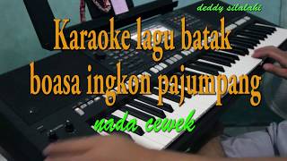 BOASA IKKON PAJUMPANG KARAOKE LAGU BATAK JOY TOBING [upl. by Hynes48]