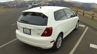 2002 Honda Civic Si EP3  POV test drive [upl. by Jessika366]