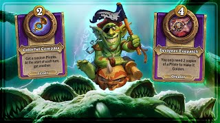 GOLDEN PIRATES  Hearthstone Battlegrounds  YoggSaron [upl. by Milburt]