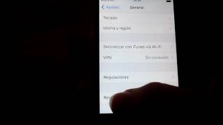 Reseteo de fabrica IPHONE 4S [upl. by Novyar]