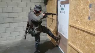 LoB WWI Airsoft WWI Loadout MP18I in action [upl. by Aenil267]